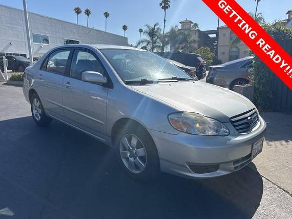 TOYOTA COROLLA 2004 1NXBR38E34Z340477 image