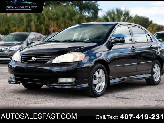 TOYOTA COROLLA 2004 2T1BR32E44C273933 image