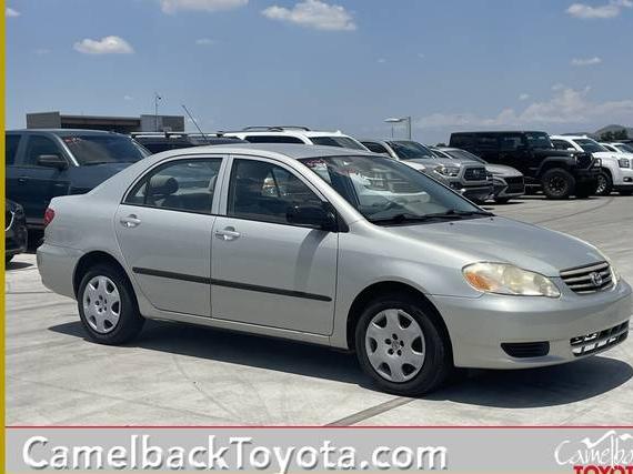 TOYOTA COROLLA 2004 2T1BR32E94C253774 image