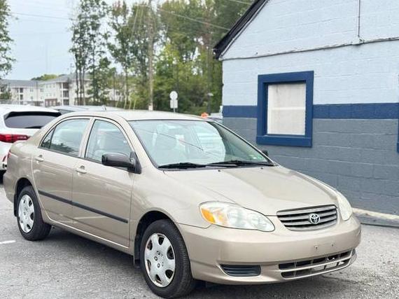 TOYOTA COROLLA 2004 2T1BR32E34C243533 image