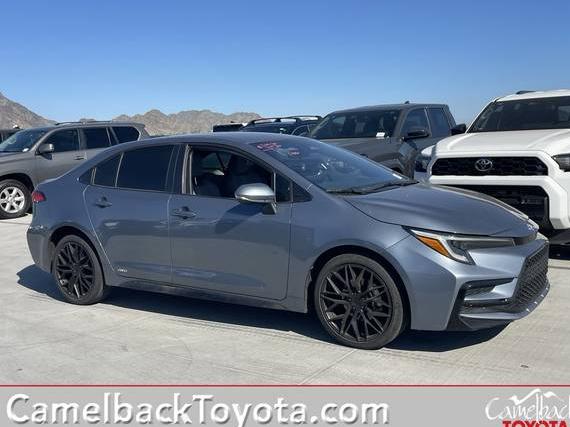 TOYOTA COROLLA 2024 JTDBDMHE9RJ008707 image