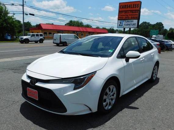 TOYOTA COROLLA 2020 JTDEPRAE1LJ038657 image