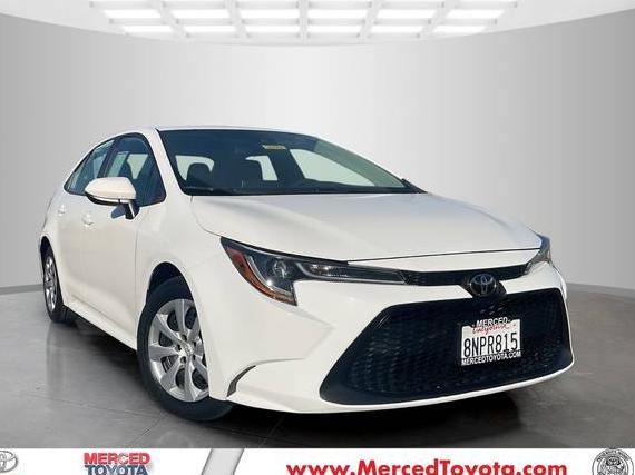 TOYOTA COROLLA 2020 5YFEPRAE8LP057976 image