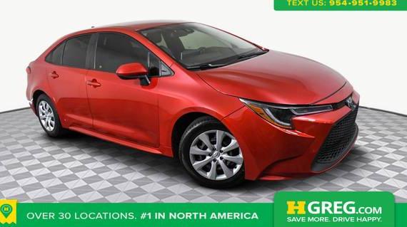 TOYOTA COROLLA 2020 JTDEPRAE8LJ000911 image
