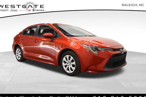 TOYOTA COROLLA 2020 5YFEPRAE2LP095266 image