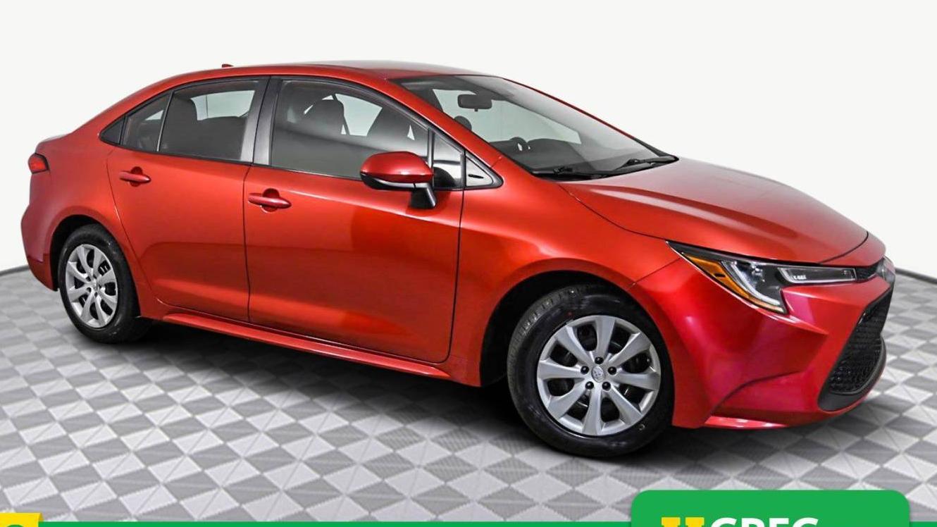 TOYOTA COROLLA 2020 5YFEPRAE8LP054446 image