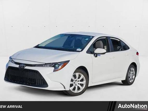 TOYOTA COROLLA 2020 5YFEPRAE8LP047626 image