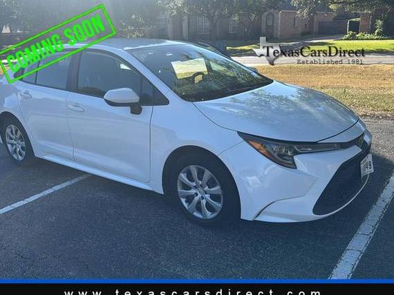 TOYOTA COROLLA 2020 5YFEPRAEXLP117871 image