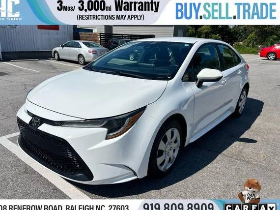 TOYOTA COROLLA 2020 5YFEPRAE3LP060591 image