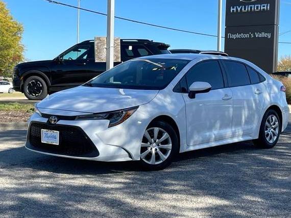 TOYOTA COROLLA 2020 5YFEPRAE9LP057601 image TOYOTA COROLLA 2020 5YFEPRAE9LP057601 image