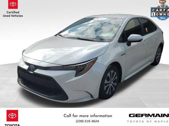 TOYOTA COROLLA 2020 JTDEBRBE5LJ025844 image