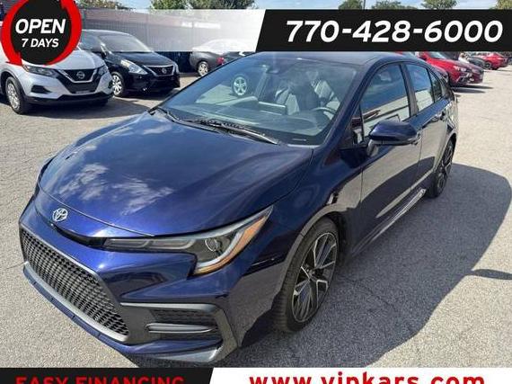 TOYOTA COROLLA 2020 5YFS4RCE3LP035411 image