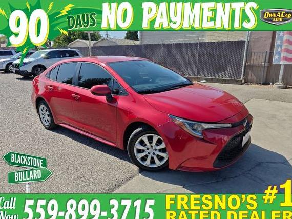 TOYOTA COROLLA 2020 JTDEPRAE5LJ009078 image