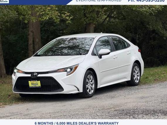 TOYOTA COROLLA 2020 5YFEPRAE1LP066406 image