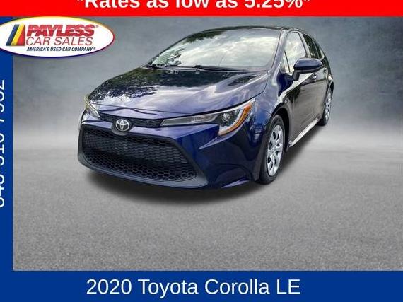TOYOTA COROLLA 2020 5YFEPRAE2LP068018 image TOYOTA COROLLA 2020 5YFEPRAE2LP068018 image