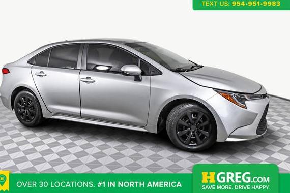 TOYOTA COROLLA 2020 JTDEPRAE1LJ091309 image