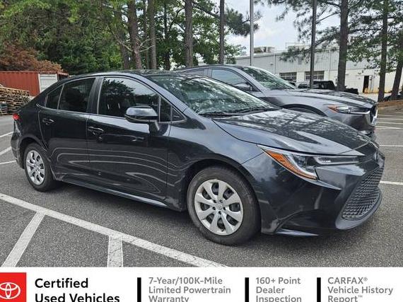 TOYOTA COROLLA 2020 JTDEPRAE1LJ095392 image