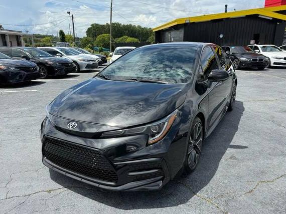 TOYOTA COROLLA 2020 5YFT4RCE6LP010667 image