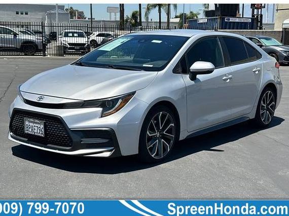 TOYOTA COROLLA 2020 5YFS4RCE7LP021883 image