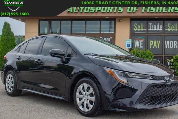 TOYOTA COROLLA 2020 JTDEPRAEXLJ116367 image