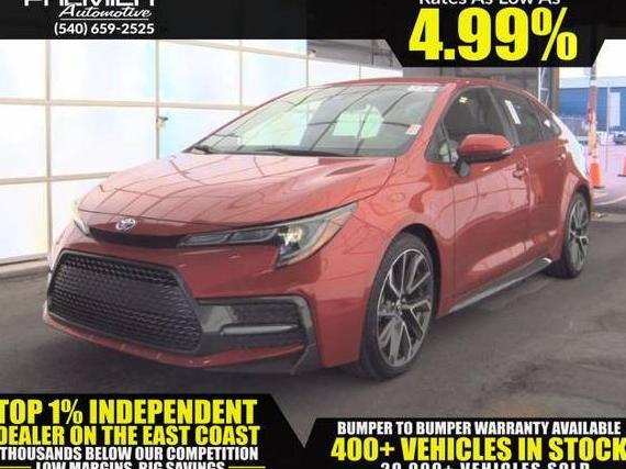 TOYOTA COROLLA 2020 5YFS4RCEXLP048088 image