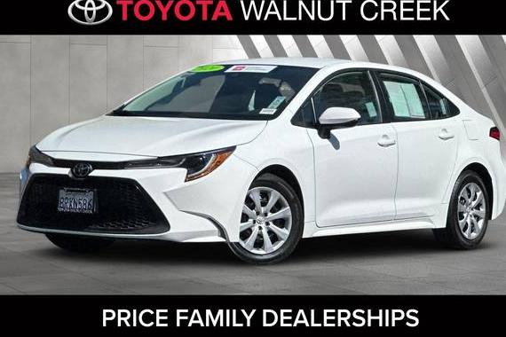 TOYOTA COROLLA 2020 5YFEPRAE0LP131603 image