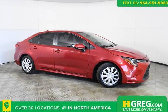 TOYOTA COROLLA 2020 5YFEPRAE9LP069778 image
