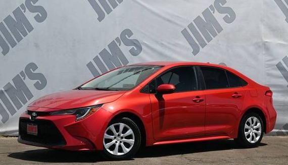 TOYOTA COROLLA 2020 5YFEPRAE5LP051083 image