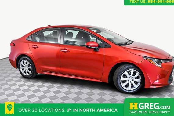 TOYOTA COROLLA 2020 5YFEPRAEXLP069448 image