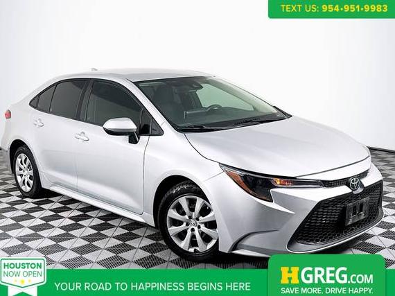 TOYOTA COROLLA 2020 5YFEPRAEXLP115344 image