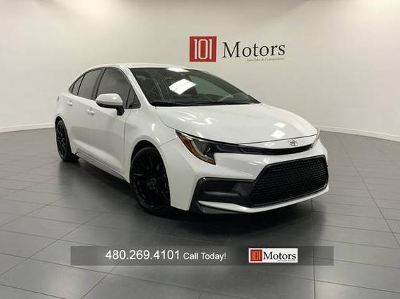 TOYOTA COROLLA 2020 5YFS4RCEXLP021277 image