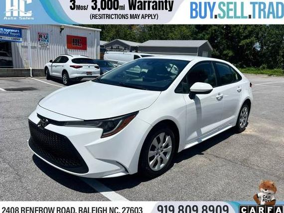 TOYOTA COROLLA 2020 JTDEPRAE7LJ087684 image