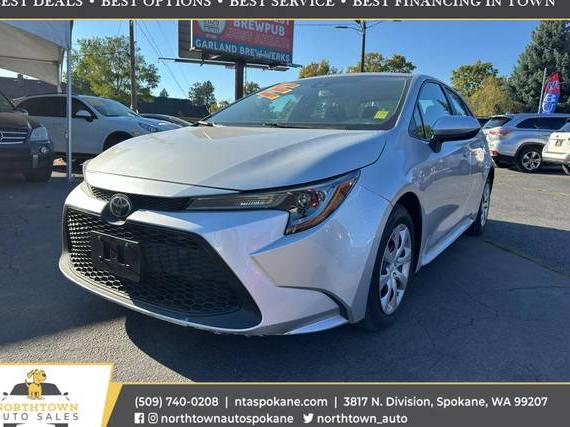 TOYOTA COROLLA 2020 5YFEPRAE1LP146627 image