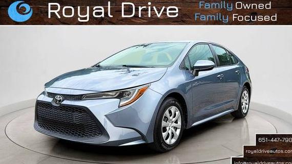 TOYOTA COROLLA 2020 5YFEPRAE0LP091636 image