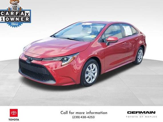 TOYOTA COROLLA 2020 JTDEPRAE2LJ082781 image TOYOTA COROLLA 2020 JTDEPRAE2LJ082781 image