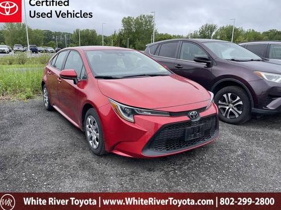TOYOTA COROLLA 2020 5YFEPRAEXLP063729 image