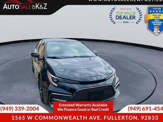 TOYOTA COROLLA 2020 5YFEPRAEXLP097346 image