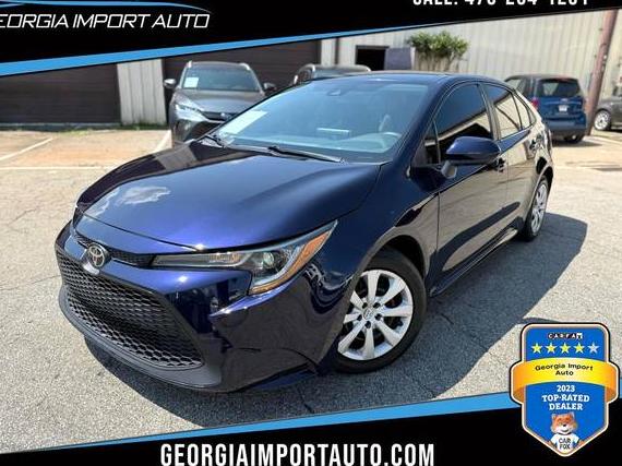TOYOTA COROLLA 2020 5YFEPRAEXLP068669 image