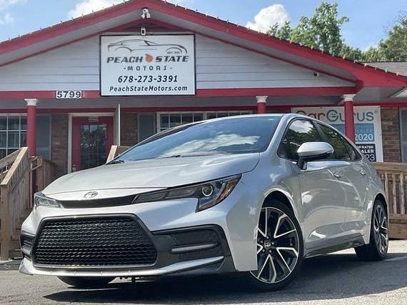TOYOTA COROLLA 2020 5YFS4RCE0LP026228 image
