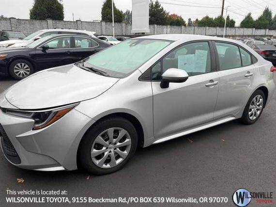 TOYOTA COROLLA 2020 5YFEPRAE0LP048933 image