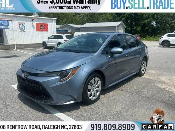 TOYOTA COROLLA 2020 5YFEPRAE4LP078954 image