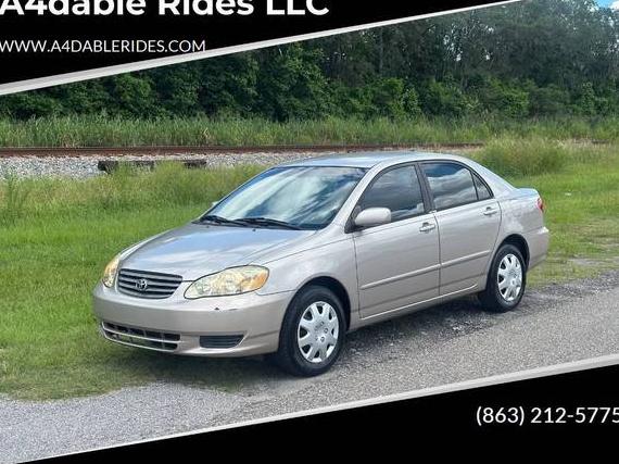 TOYOTA COROLLA 2003 1NXBR32E33Z142327 image