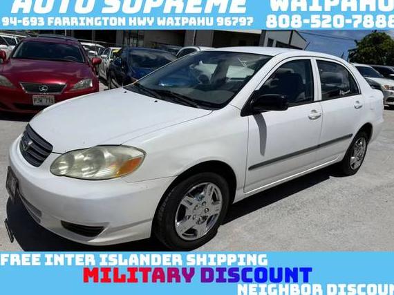 TOYOTA COROLLA 2003 1NXBR32E33Z010569 image