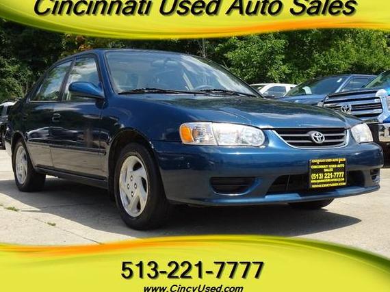 TOYOTA COROLLA 2001 2T1BR12E51C389383 image