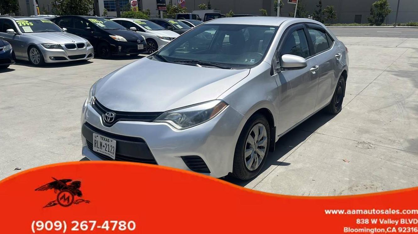 TOYOTA COROLLA 2014 2T1BURHE8EC203913 image