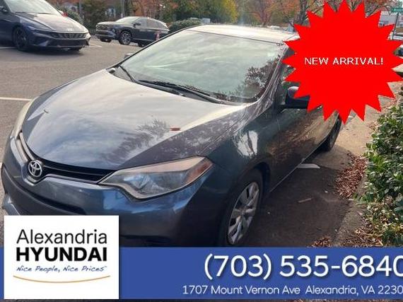 TOYOTA COROLLA 2014 2T1BURHEXEC033392 image