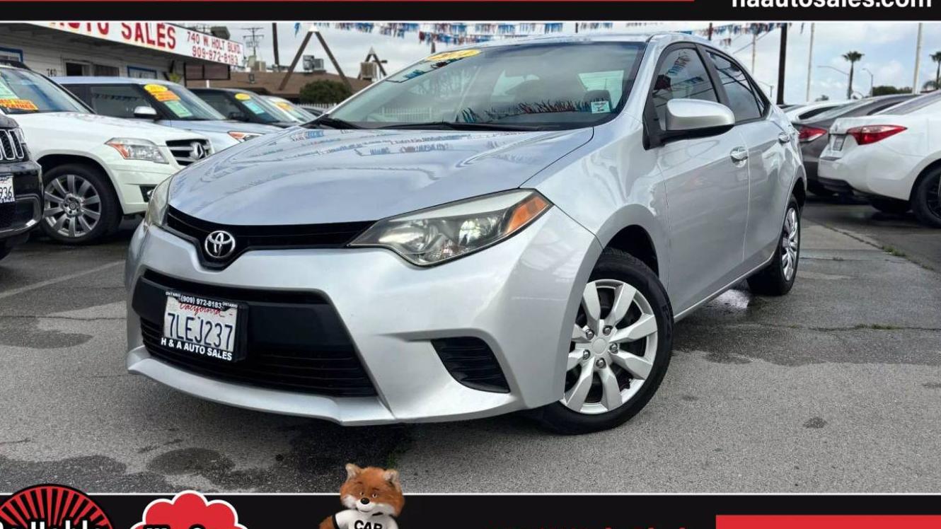 TOYOTA COROLLA 2014 5YFBURHE6EP119170 image