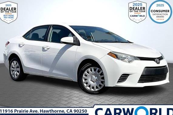 TOYOTA COROLLA 2014 5YFBURHE8EP012055 image