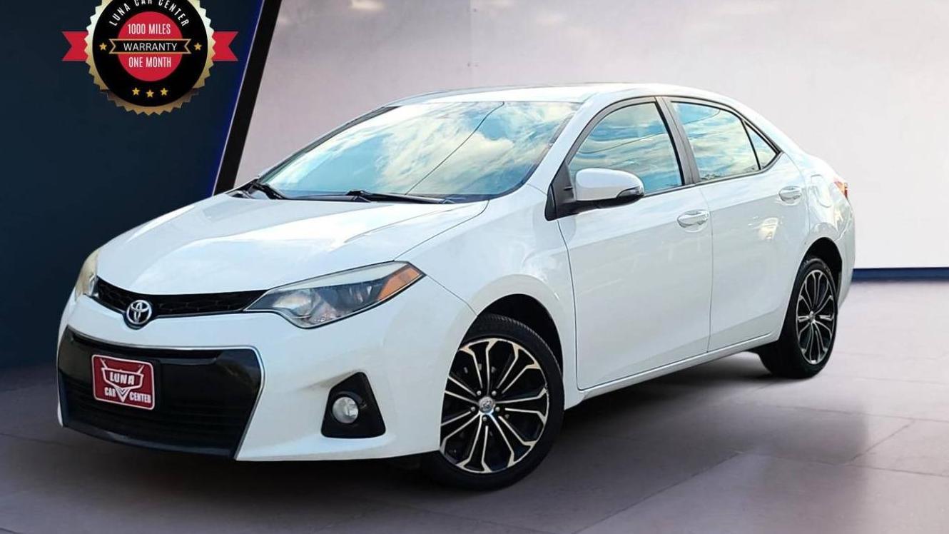 TOYOTA COROLLA 2014 5YFBURHE9EP075777 image