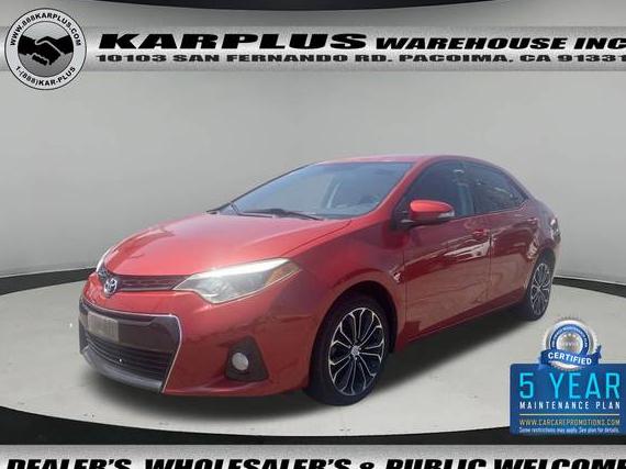 TOYOTA COROLLA 2014 5YFBURHE7EP170077 image